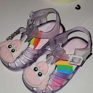 Mini melissa jelly shoes